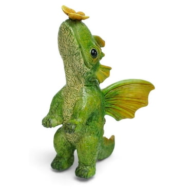 Fairy with Wolf Statue Figurine Collectible 9.75H Fairy with Wolf Statue Figurine Collectible 9.75H